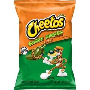 Cheetos Cheddar Jalapeño Crunchy 226g