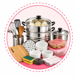 Momo pot & Households