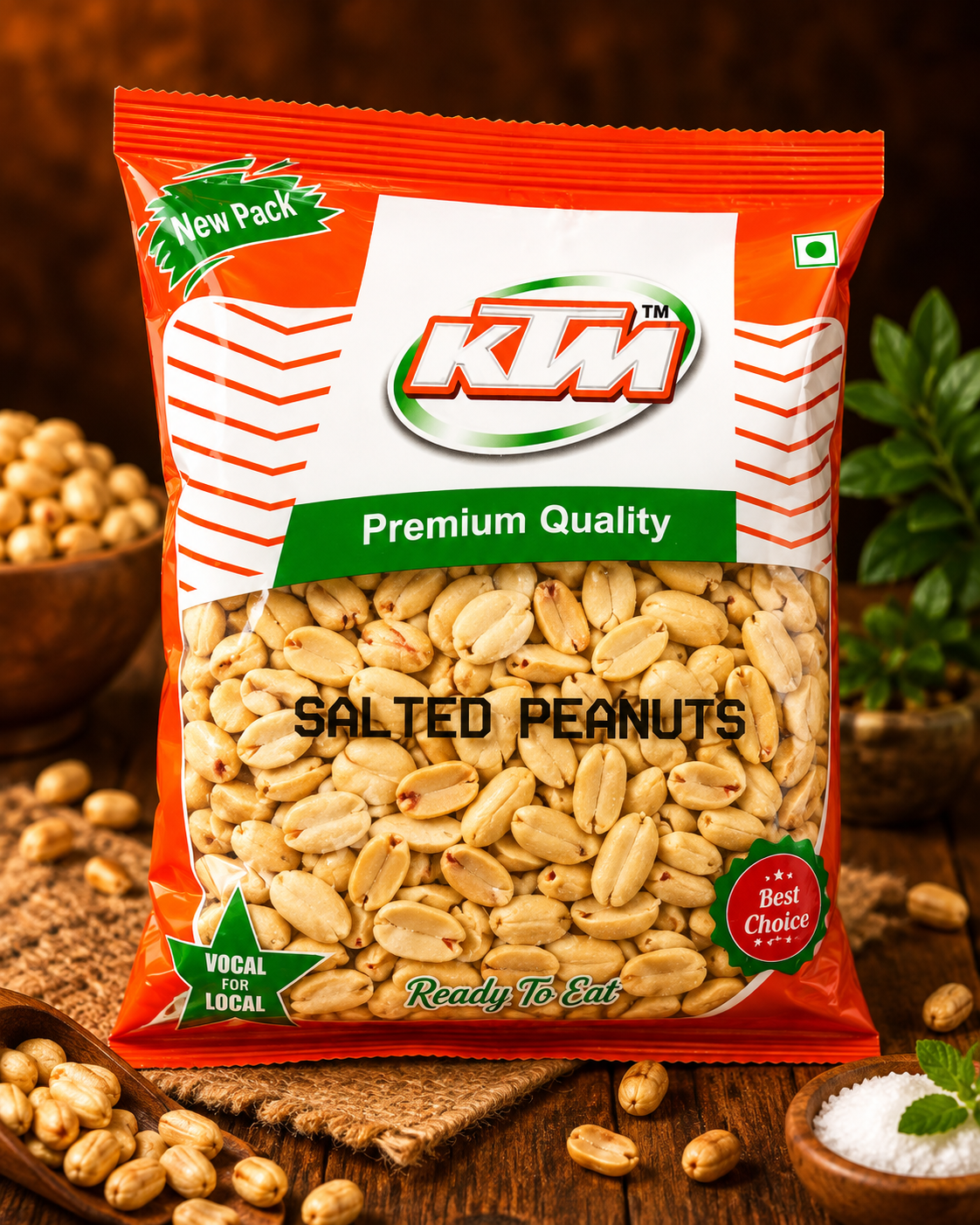 Salted Peanuts 350Gm