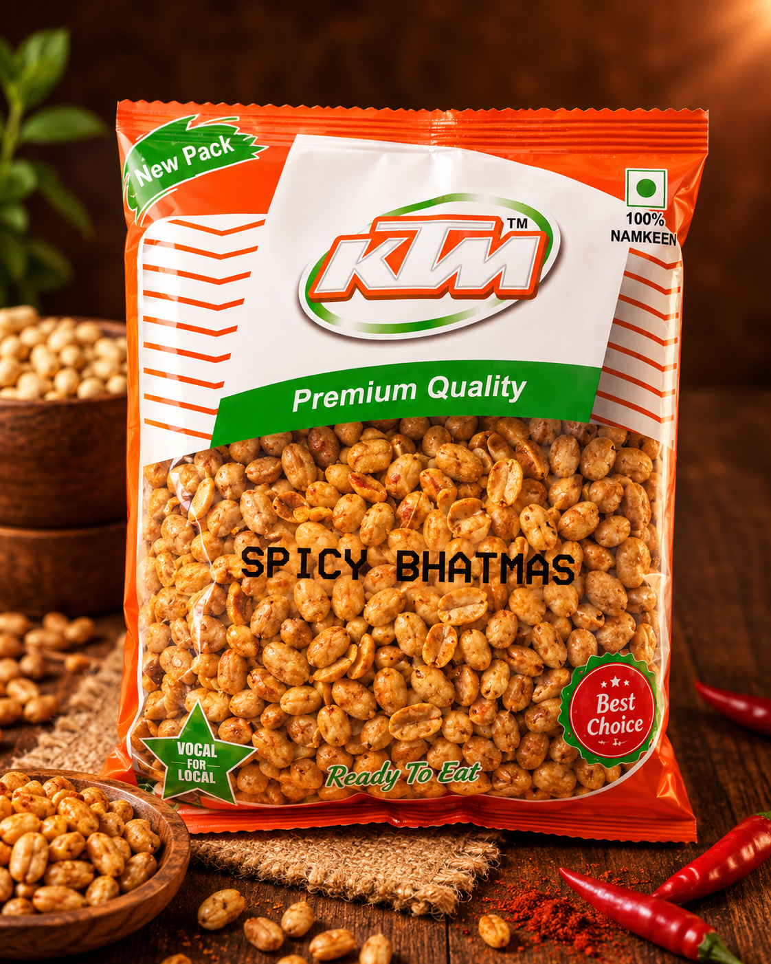 Spicy Bhatmas 350gm