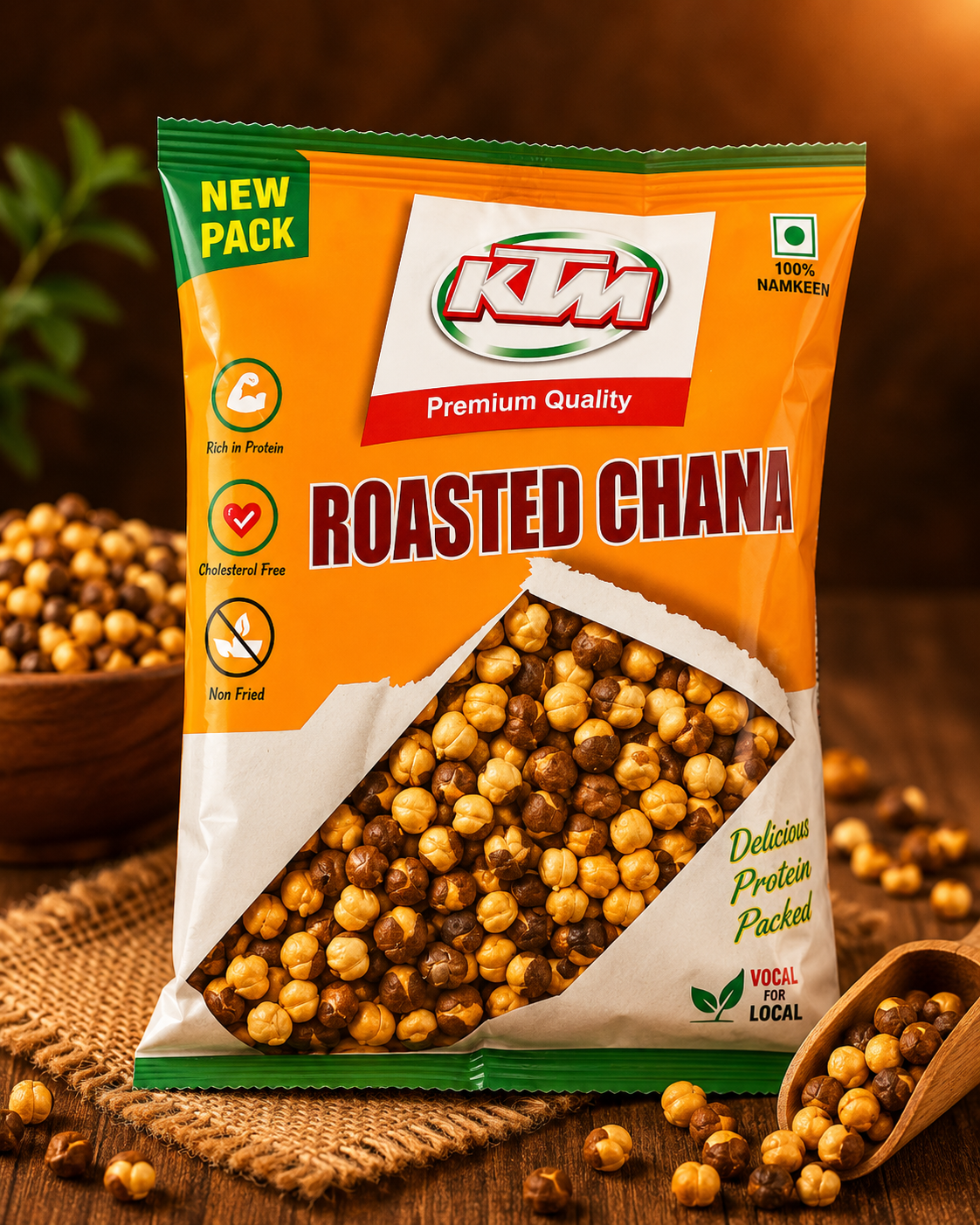 Roasted Chana 170Gm