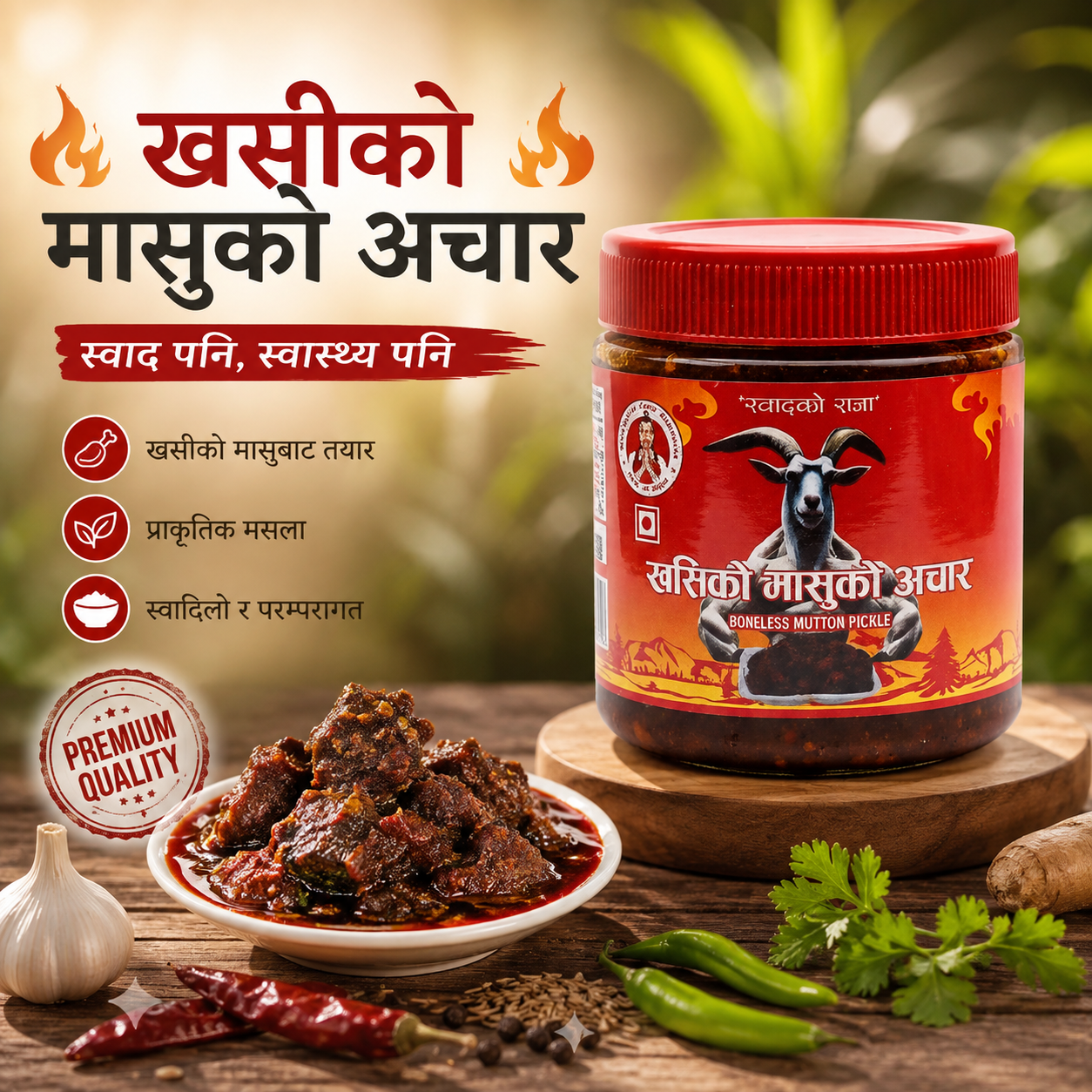 Mutton Achar 500gm